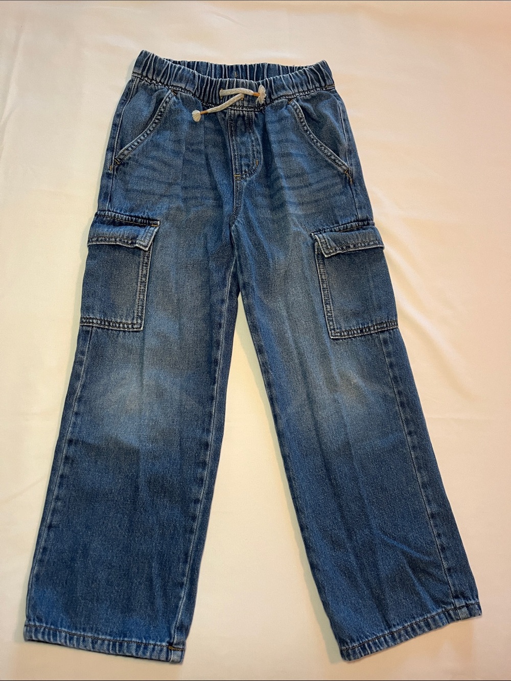 jumping beans Boys Blue Cargo Denim Jeans
